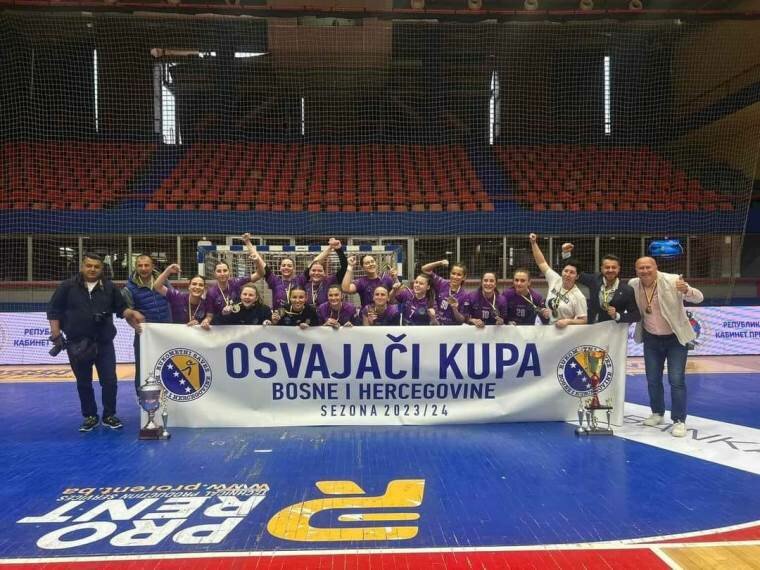 Hadžići zaustavili Grude u osvajanju dvostruke krune na finalnom natjecanju Kupa BiH za rukometašice