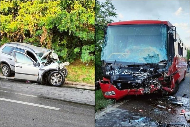Užas na cesti: Sudar putničkog vozila i autobusa odnio jedan život, više od 30 povrijeđenih
