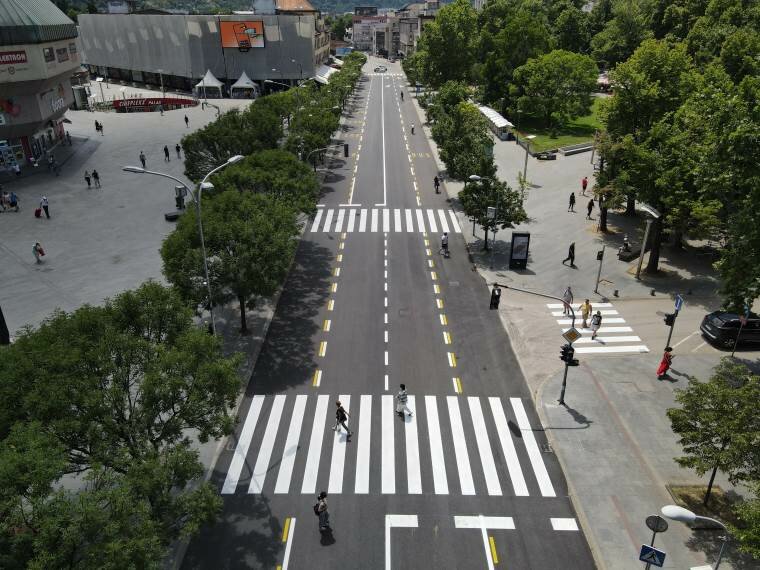 MUP nadzire saobraćaj tokom obustave na kralja Petra I, izmjena ruta autobusa