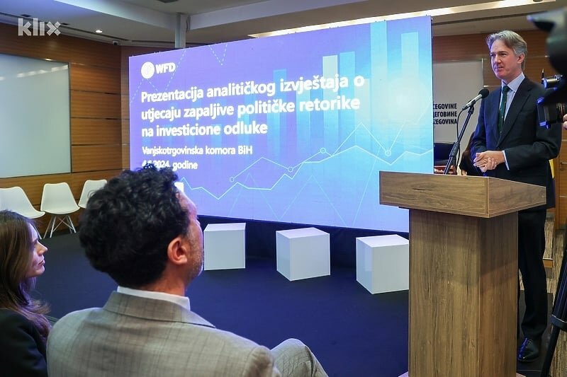 Strani ulagači u BiH zabrinuti zbog političke nestabilnosti i retorike podjela