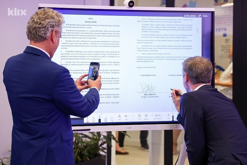 Forto: Sporazum sa Evropskom komisijom pruža mogućnost za bespovratna sredstva za digitalni razvoj u BiH