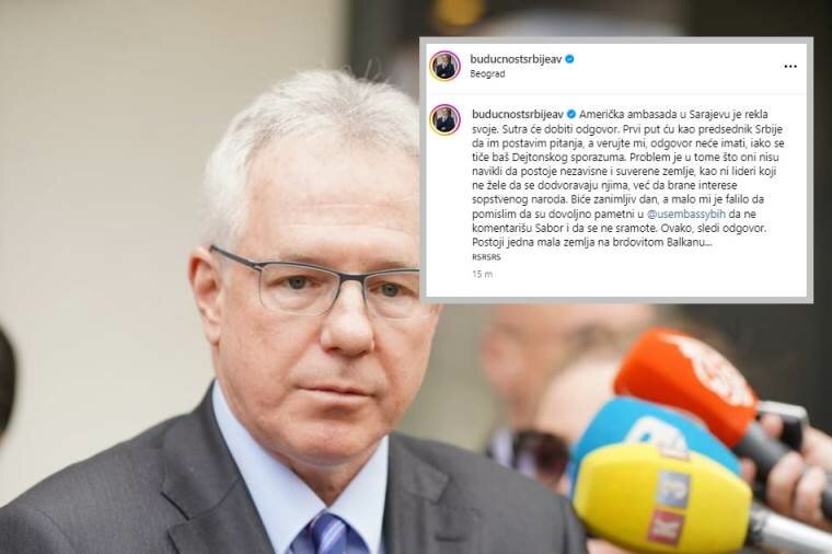 Predsjednik Srbije najavio odgovor na kritiku Amerike: Sukob interesa ili borba za suverenitet Bosne i Hercegovine?
