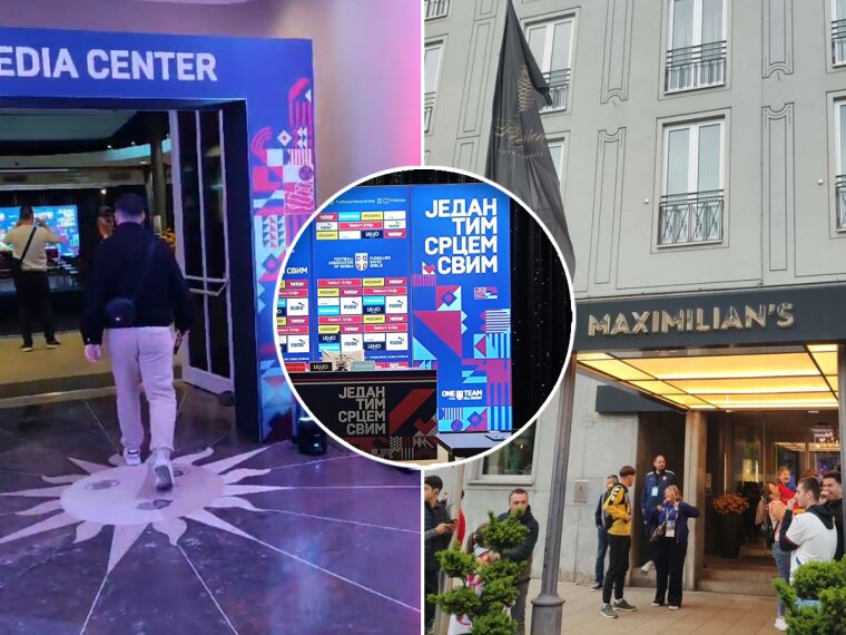 Hotel Maksimilijans u Augsburgu - izbor brojnih poznatih timova za vrijeme Evropskog prvenstva