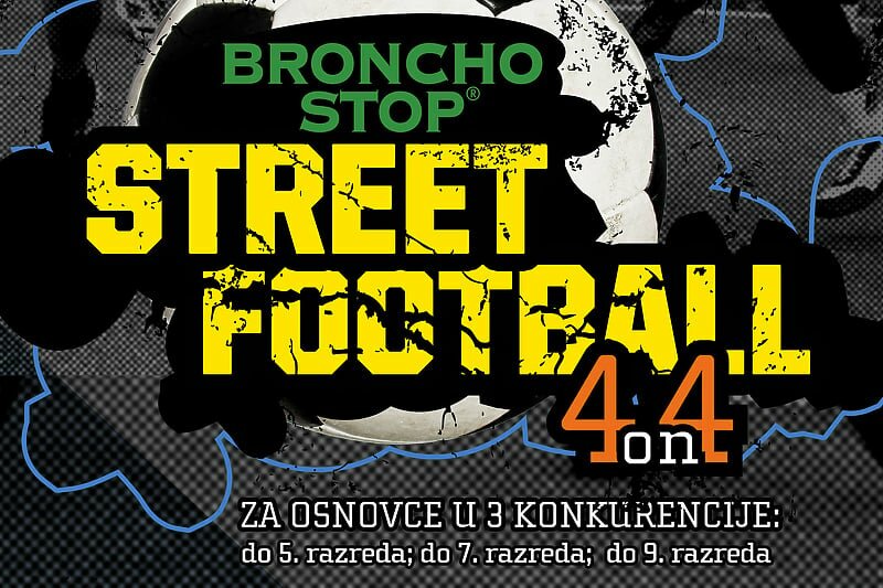 Bronchostop Street Football 2024: Najveći dječji street football turnir u BiH počinje u subotu, 25. maja