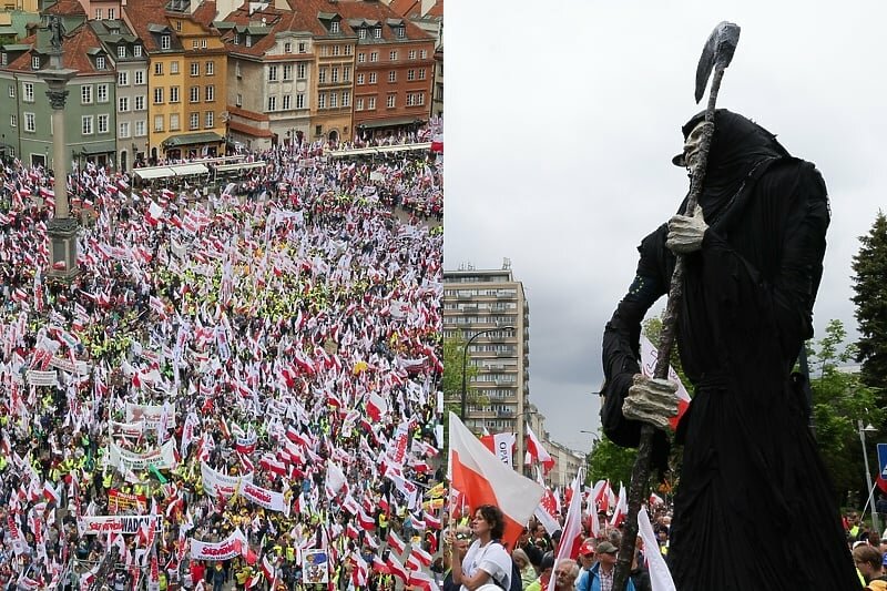 Nacionalna televizija TVP prikazala je snimku iz 2021. godine u kojoj je Kaczynski hvalio Green Deal, dok danas tvrdi da će štetiti poljskom gospodarstvu