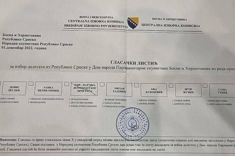 Mogući gubitak kontrole za SNSD u Domu naroda - PDP pobijedio u sudskom sporu
