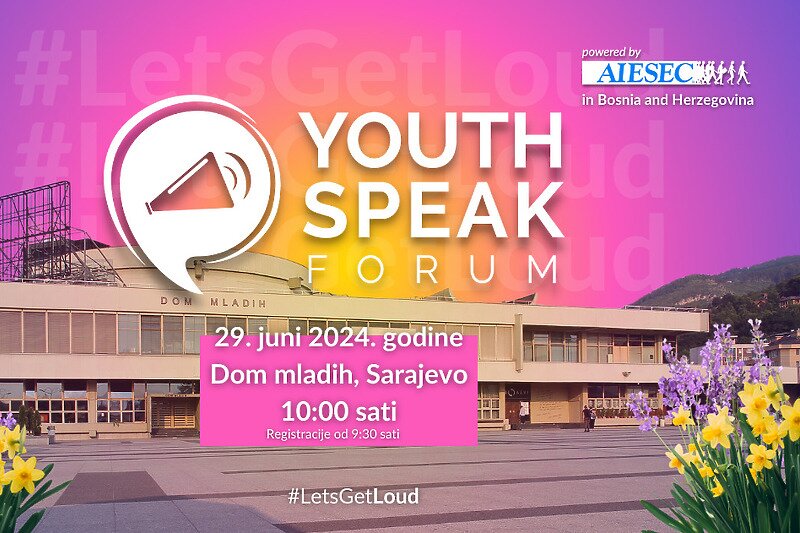 Inspirativne priče i panel diskusije na YouthSpeak Forumu 2024 u Domu mladih
