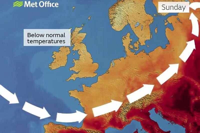 Ekstremne vrućine u Evropi: smrtni slučajevi, šumski požari i rekordne temperature