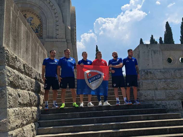 Banjalučki tim Borac posjetio Zejtinlik prije važne utakmice u Solunu