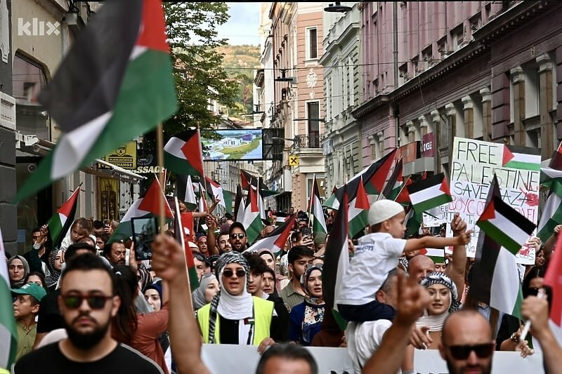 Palestinska zajednica u BiH organizirala mirne proteste: Poziv na mir i otpor izraelskoj agresiji u Gazi
