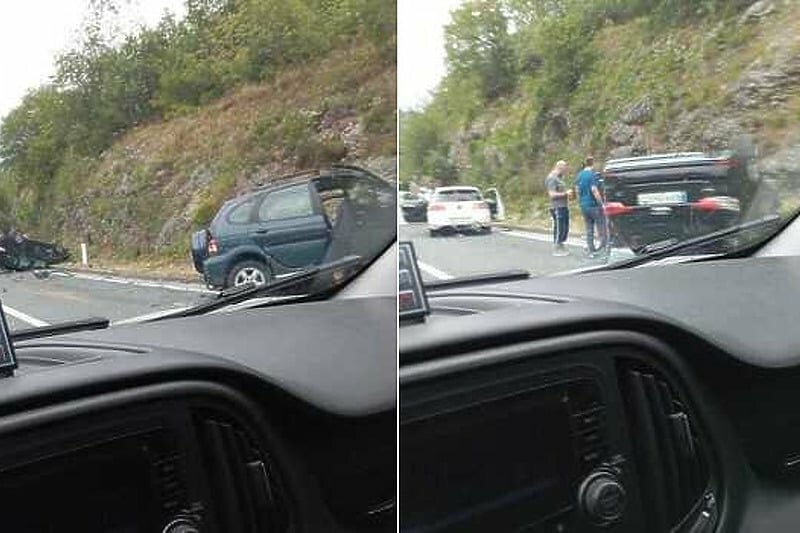 Izvještaj MUP-a: Sudar na putu u Mostaru izazvao prevrtanje vozila, uzroci nesreće još uvijek nepoznati