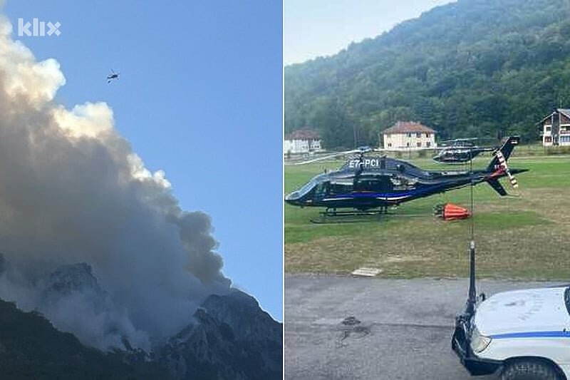 Politika u igri: Odbijeno prelijetanje helikoptera MUP-a Srbije u borbi protiv požara u BiH