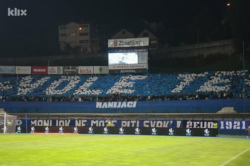 Željezničar spreman za novi uspon na vrh tabele: Pjesma i koreografija na tribinama kazuju sve