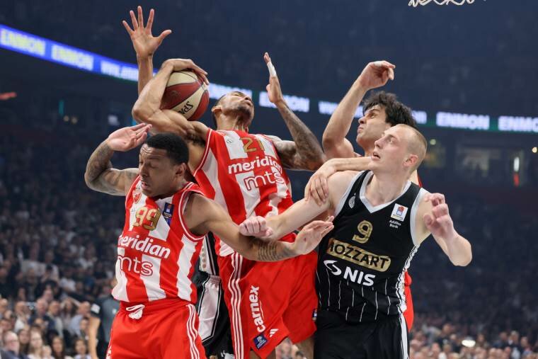 Šampioni ABA lige u problemu: Crvena zvezda i Partizan moraju se izboriti za mjesto u Evroligi